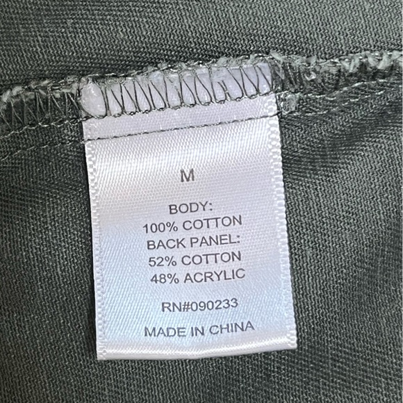 Sound & Matter Military Cropped Olive Green Cotton Crochet Jacket, Size Medium - Picture 10 of 16